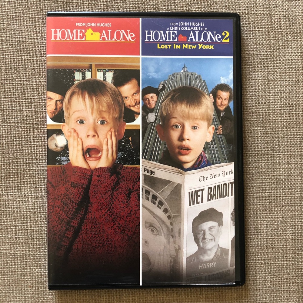 Home alone, Home  alone 2 . 2 dvd movies